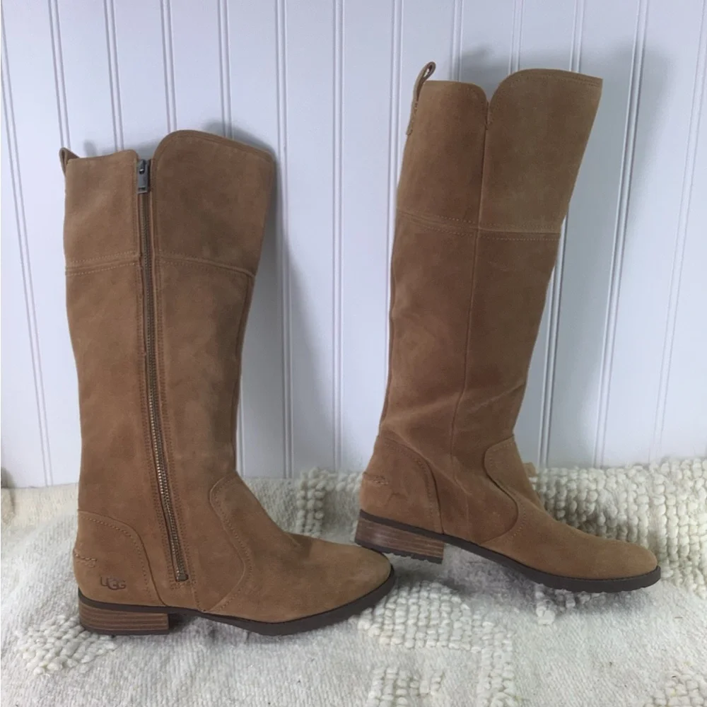 Uggs Sorensen knew high suede boots size 7.5